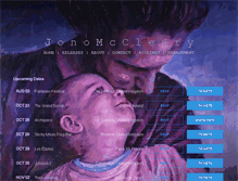 Tablet Screenshot of jonomccleery.com